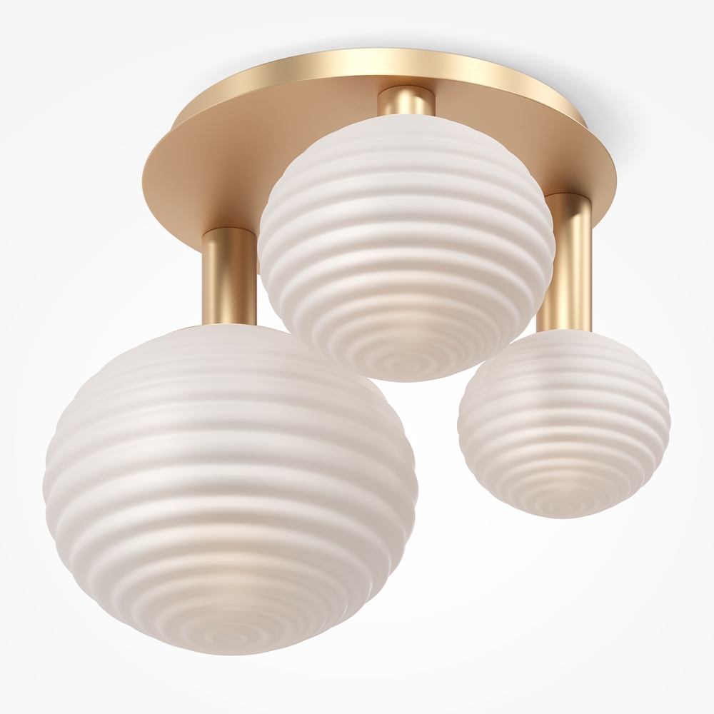 Потолочный светильник Triple ribbed base