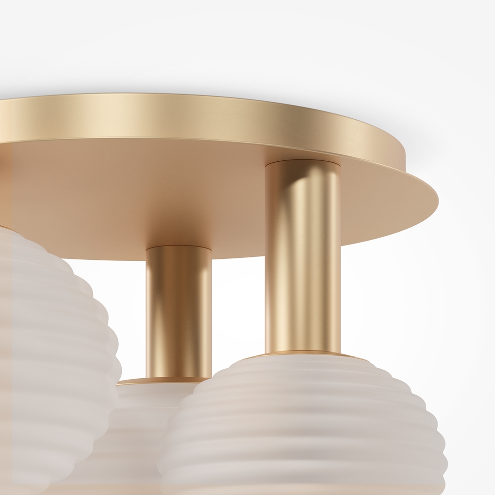 Потолочный светильник Triple ribbed base