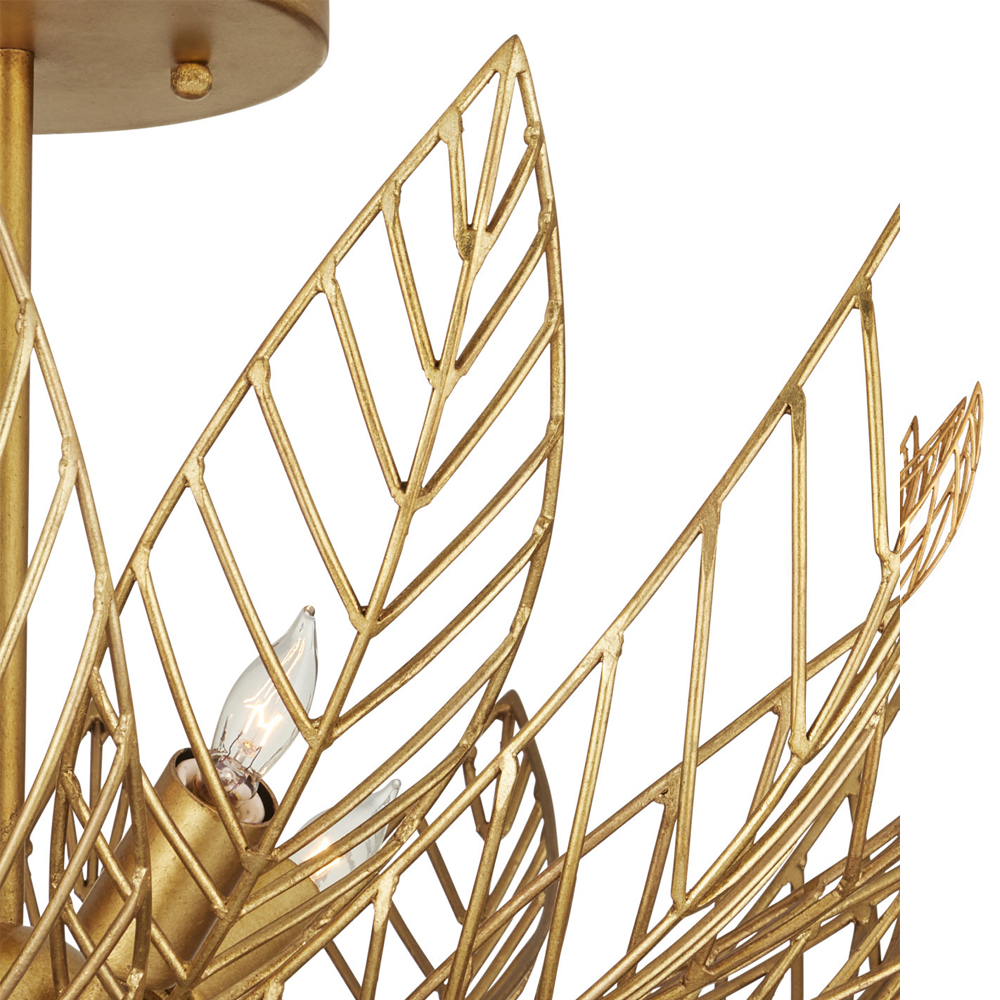 Потолочный светильник Золотые листья  Golden Petals