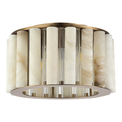 Потолочный светильник из стекла и премиального алебастра Ravishment