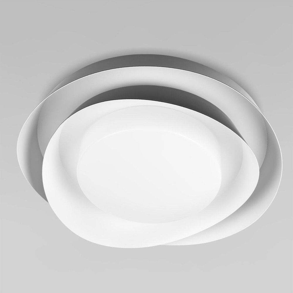 Потолочный светильник круглый черного цвета из металла Vita Cuna