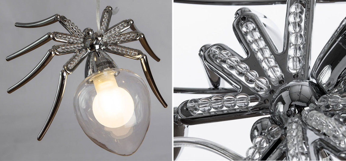 Потолочный светильник Паук Spiders lamp 6