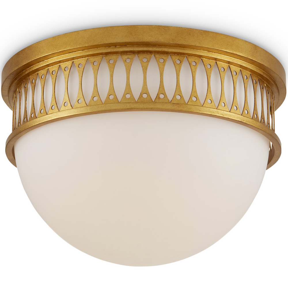 Потолочный светильник с фактурным золотым каркасом Exceptional Classic Design