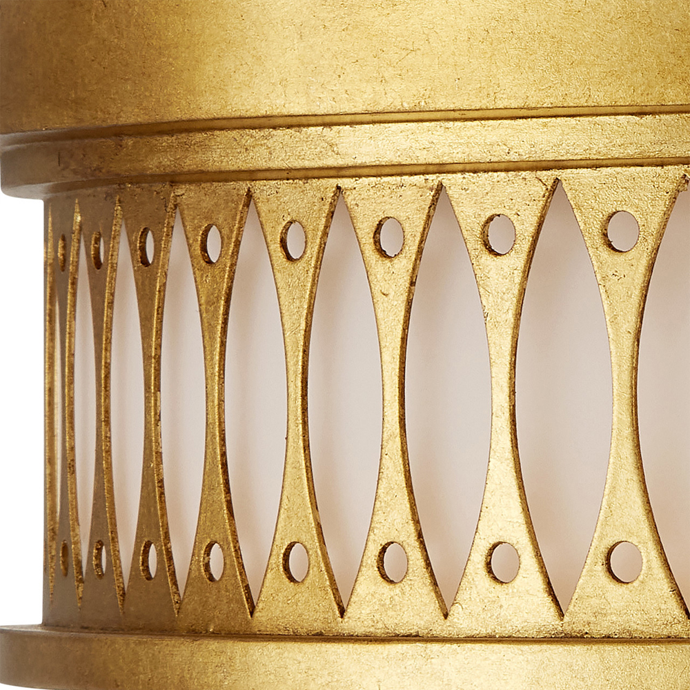 Потолочный светильник с фактурным золотым каркасом Exceptional Classic Design