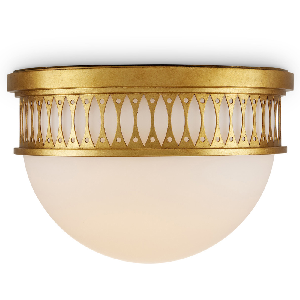 Потолочный светильник с фактурным золотым каркасом Exceptional Classic Design