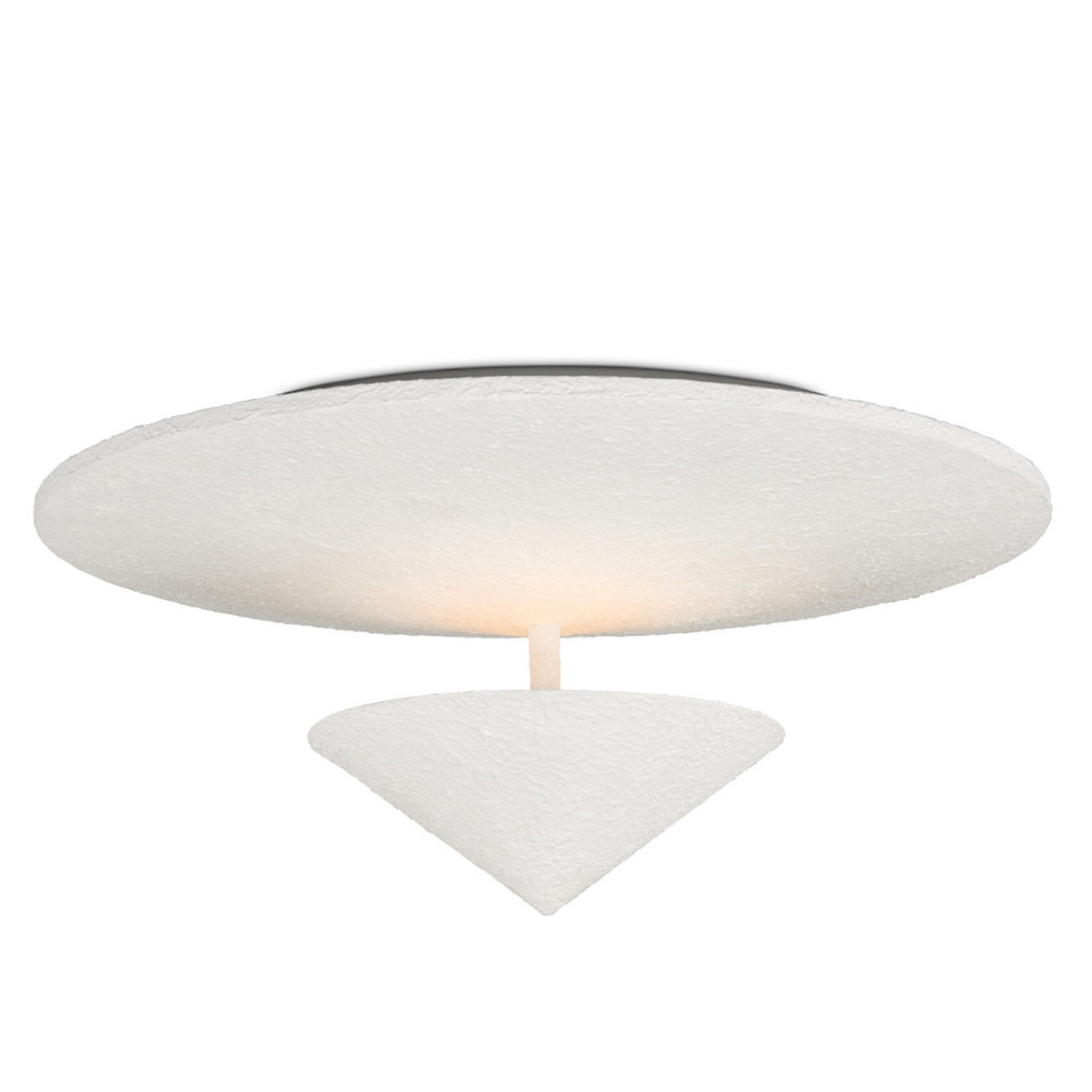 Потолочный светильник светодиодный белый геометрической формы White Geometric Lamps