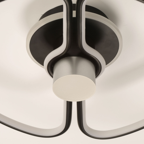 Потолочный светильник черного цвета круглой формы Luke Lampco Tracer Lamp