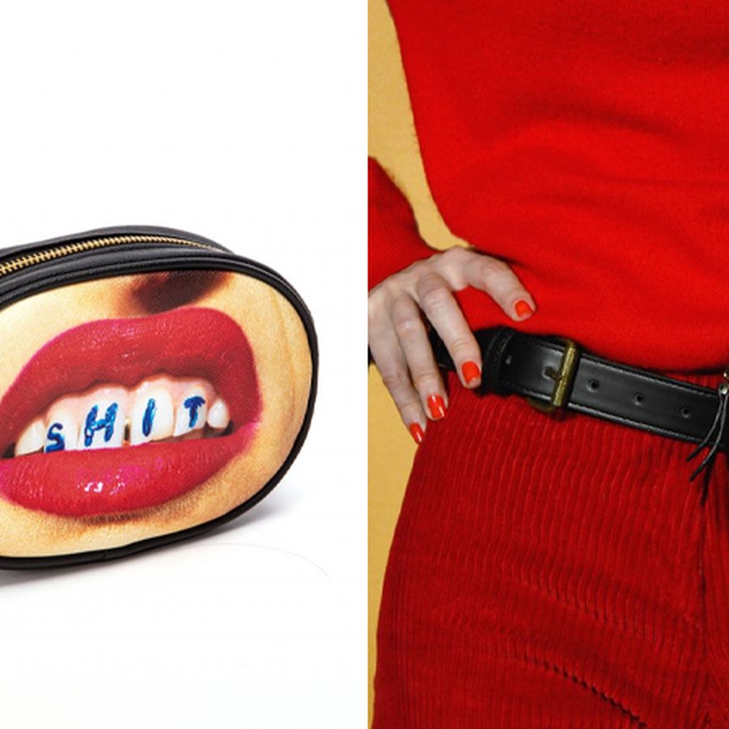 Поясная сумка Seletti Shit
