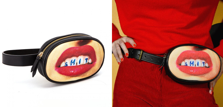 Поясная сумка Seletti Shit