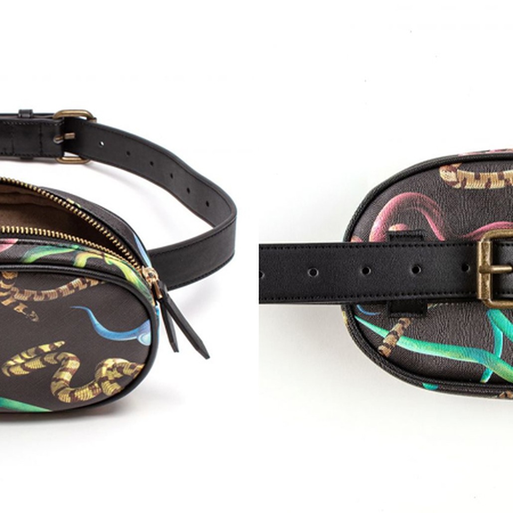 Поясная сумка Seletti Snakes