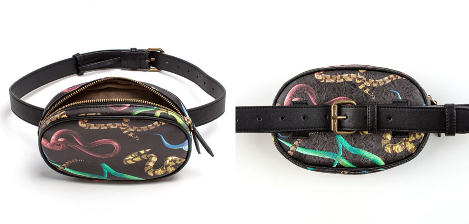 Поясная сумка Seletti Snakes