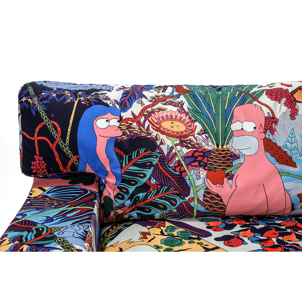 Премиальный Акцентный Диван Simpsons in Paradise Pop Art Sofa