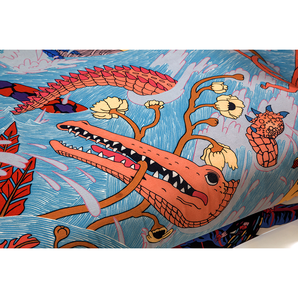 Премиальный Акцентный Диван Simpsons in Paradise Pop Art Sofa