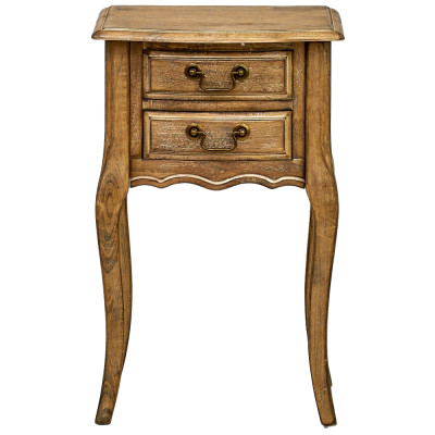 Прикроватная тумба из массива березы Wooden Margery Bedside Table