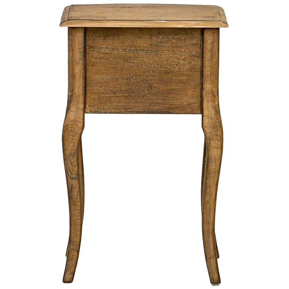 Прикроватная тумба из массива березы Wooden Margery Bedside Table