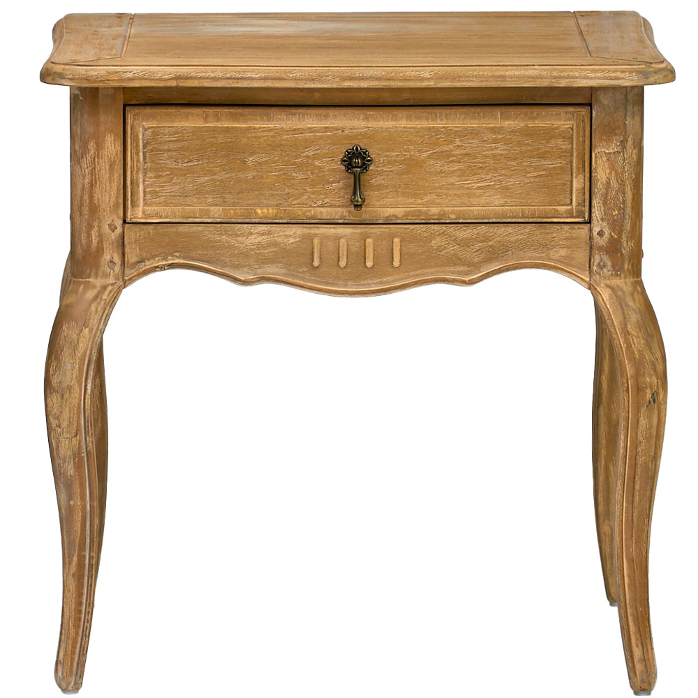 Прикроватная тумба из массива дерева Wooden Margery Bedside Table