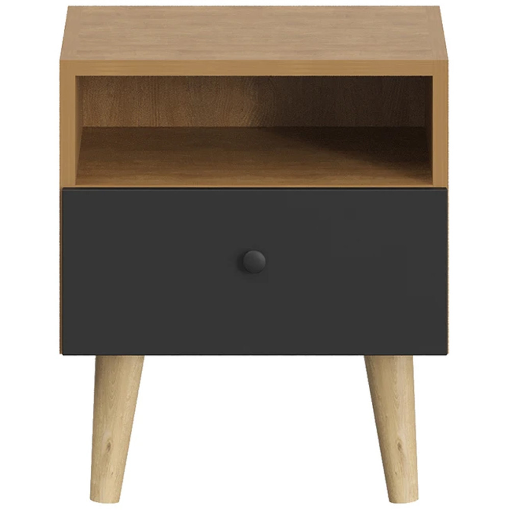 Прикроватная тумба с изображением на ящике Elise Nightstand