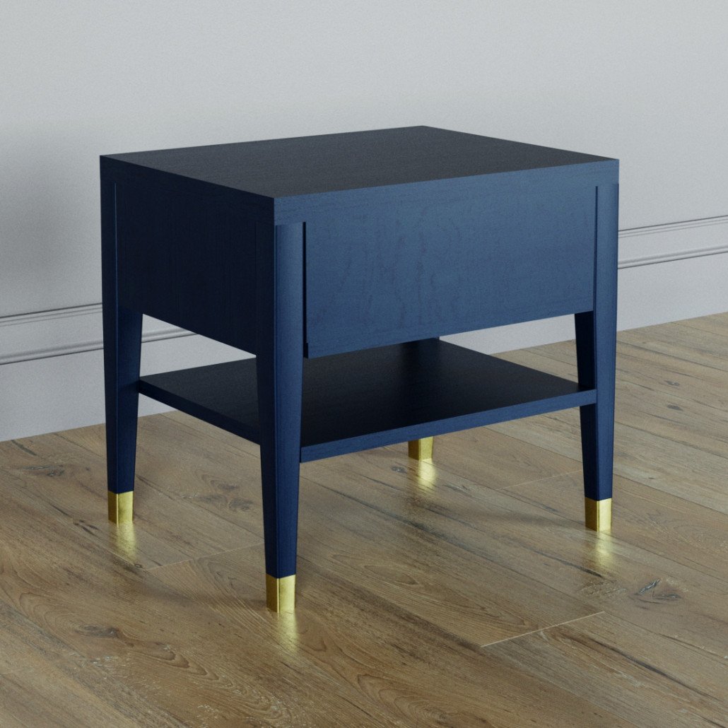 Прикроватная тумбочка с ящиком Elsa Dreams Blue