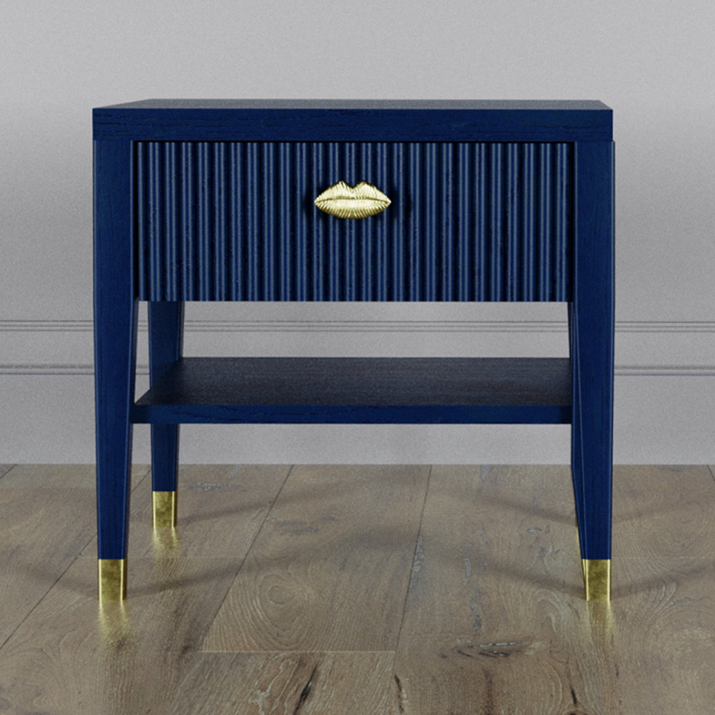 Прикроватная тумбочка с ящиком Elsa Dreams Blue