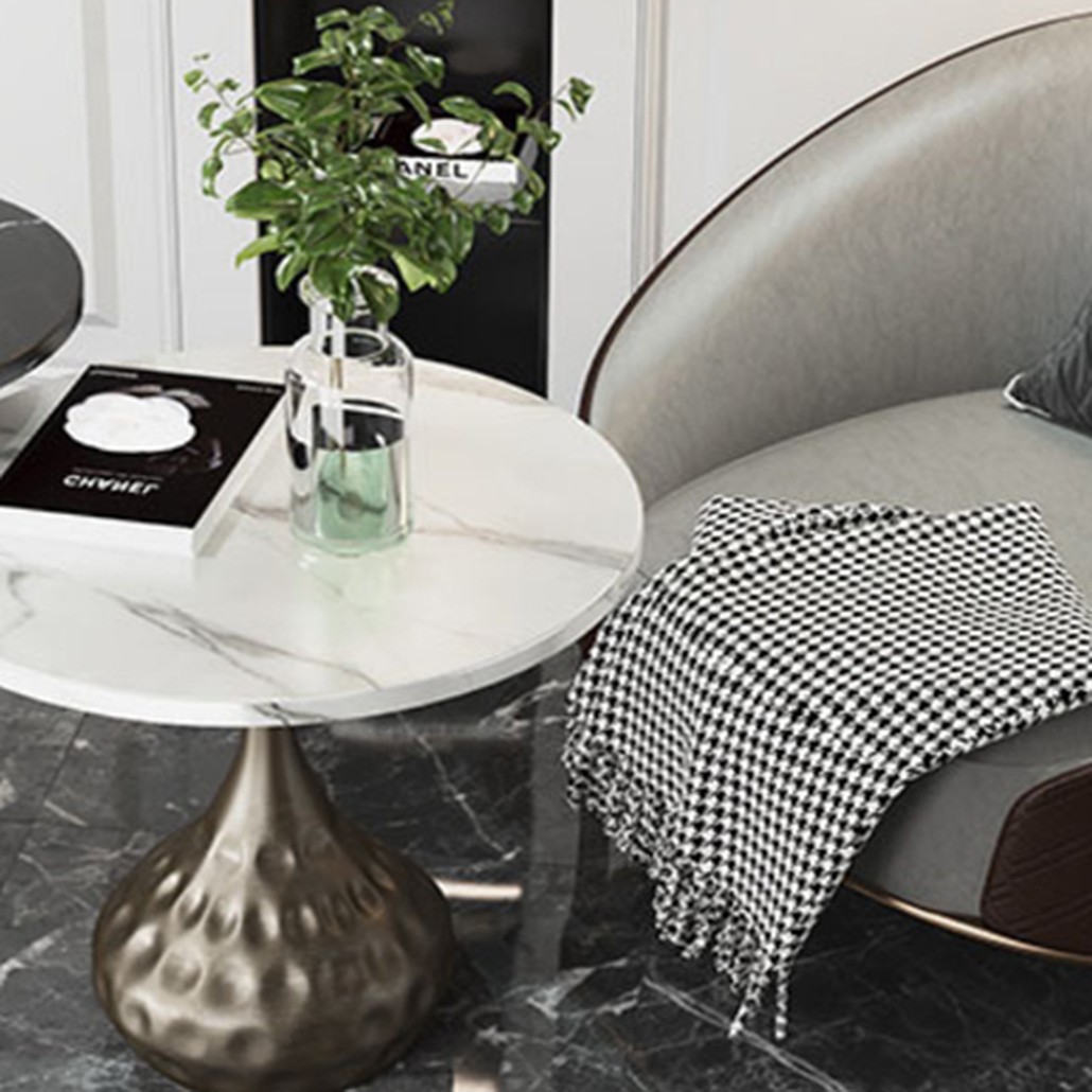 Приставной стол Cluster Surface Bronze Side Table