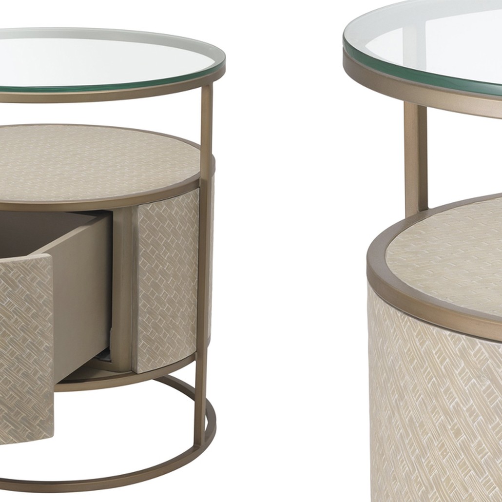 Приставной стол Eichholtz Bedside Table Napa Valley oak
