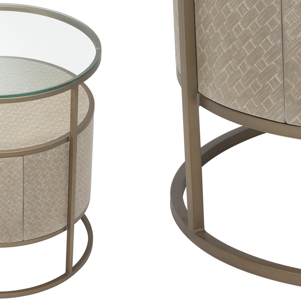 Приставной стол Eichholtz Bedside Table Napa Valley oak