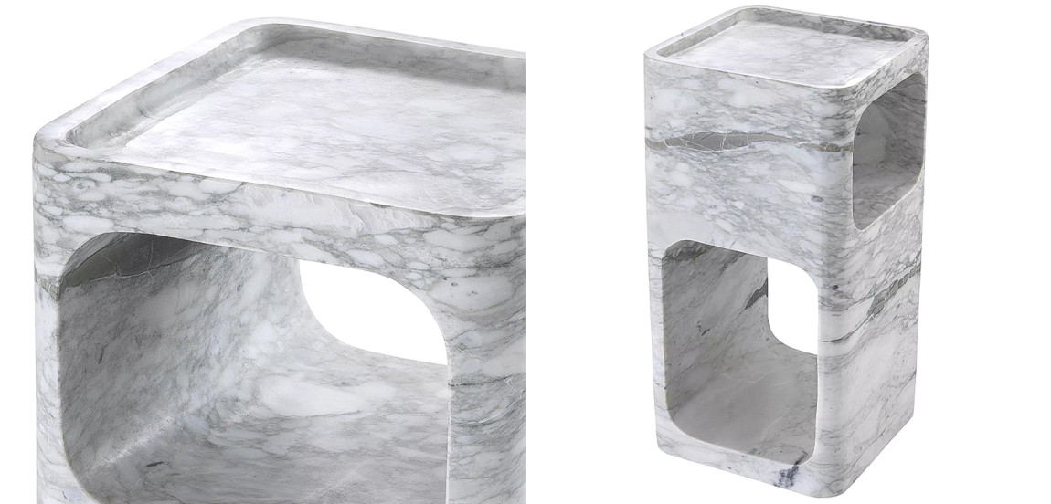 Приставной стол Eichholtz Side Table Adler Marble