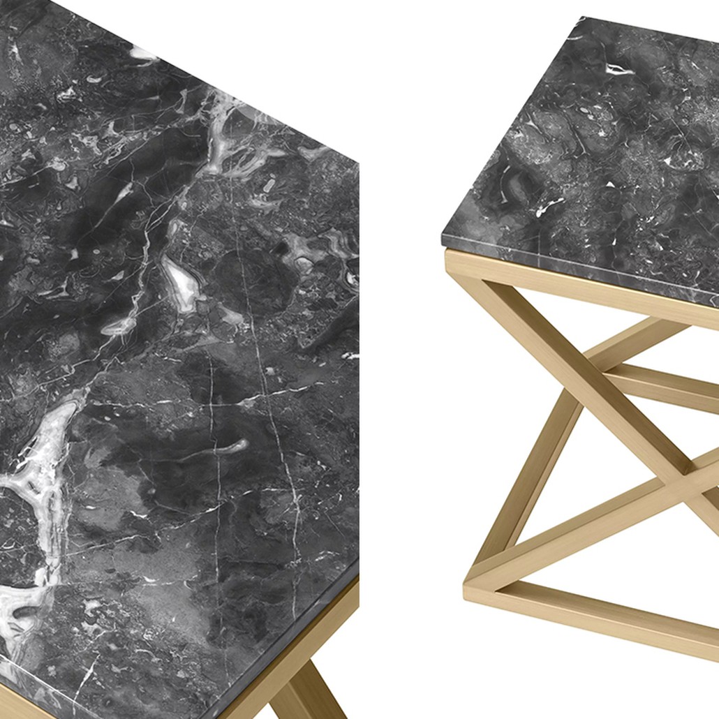 Приставной стол Eichholtz Side Table Criss Cross