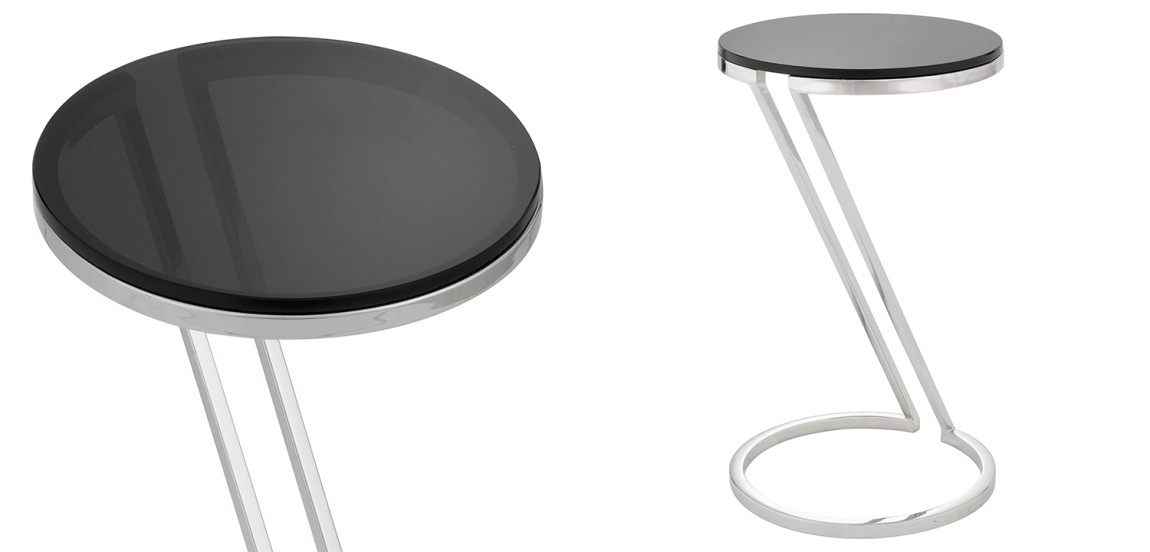 Приставной стол Eichholtz Side Table Falcone Chrome