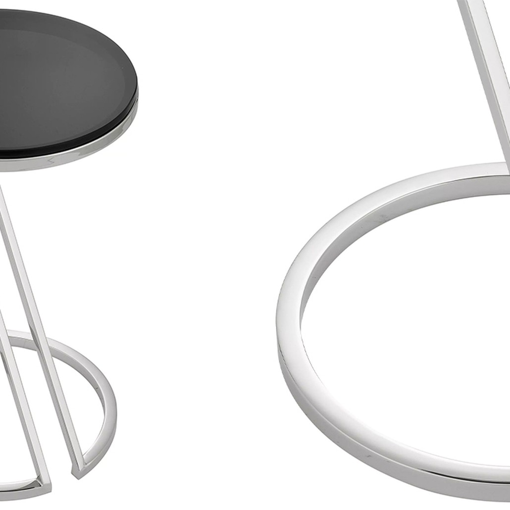 Приставной стол Eichholtz Side Table Falcone Chrome
