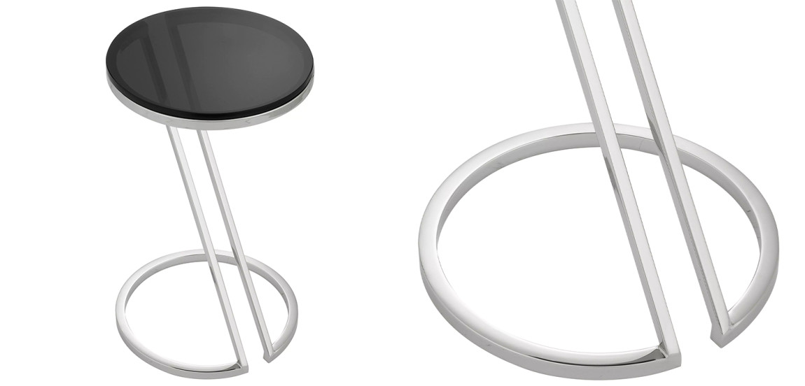 Приставной стол Eichholtz Side Table Falcone Chrome