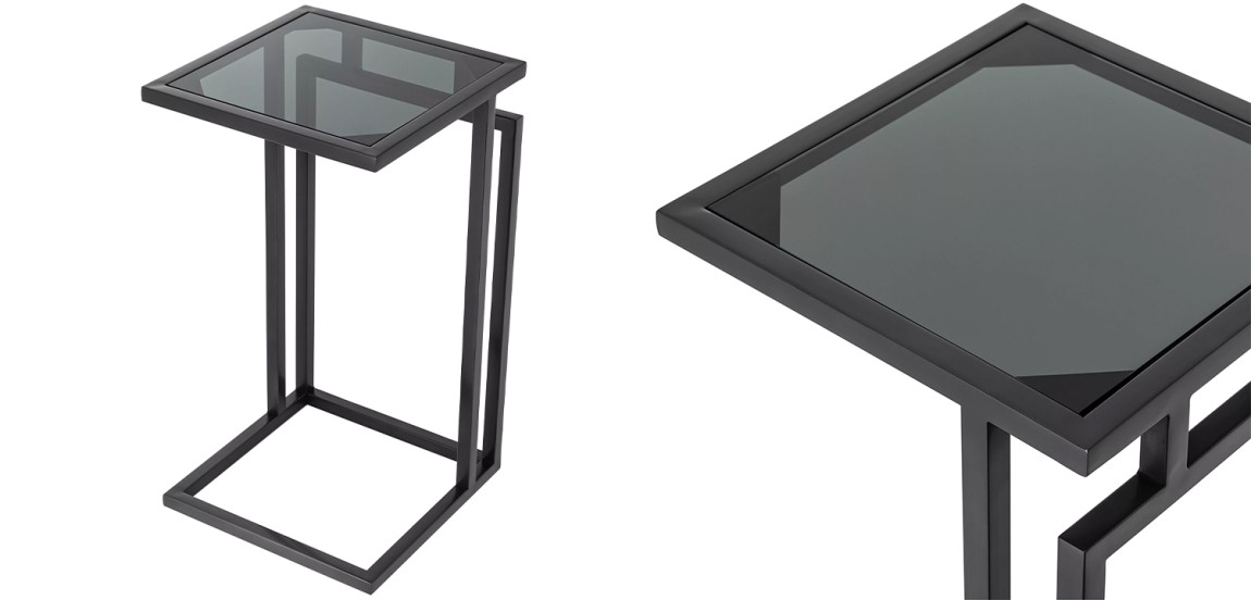 Приставной стол Eichholtz Side Table Marcus Black