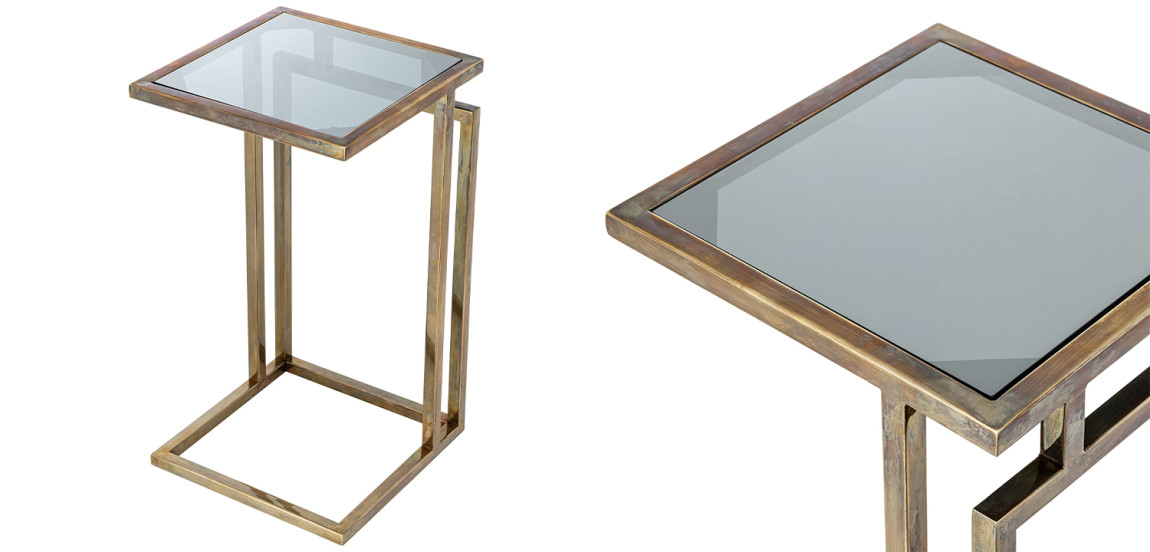 Приставной стол Eichholtz Side Table Marcus Brass