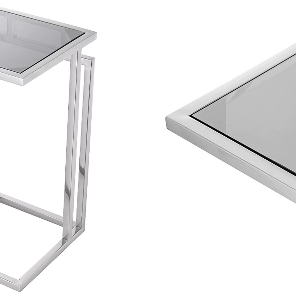 Приставной стол Eichholtz Side Table Marcus Chrome