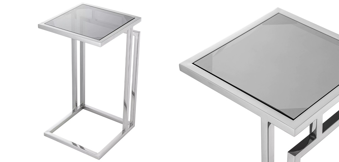 Приставной стол Eichholtz Side Table Marcus Chrome
