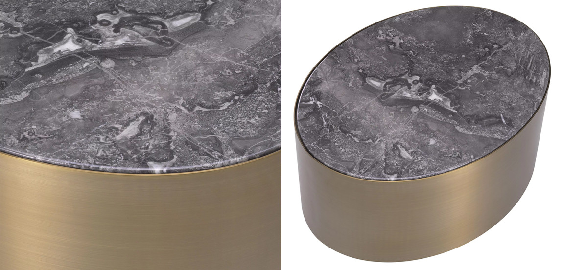 Приставной стол Eichholtz Side Table Porter Oval