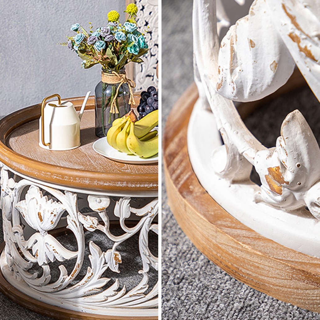 Приставной стол Fleurette Provence Side Table 42