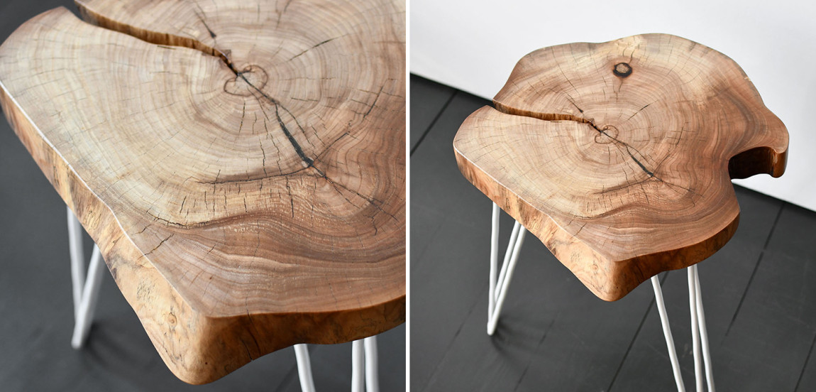 Приставной стол Frederic Industrial Metal Rust Side Table