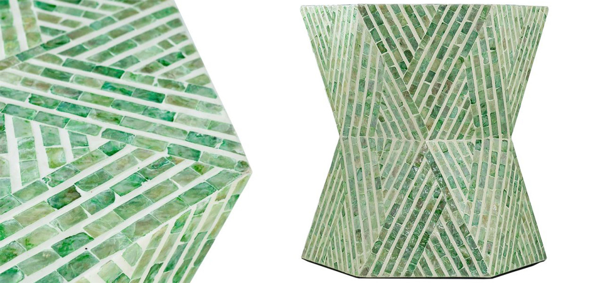 Приставной стол Geometric Green