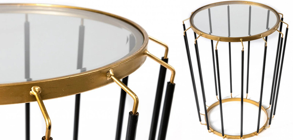 Приставной стол Glass-Top Table