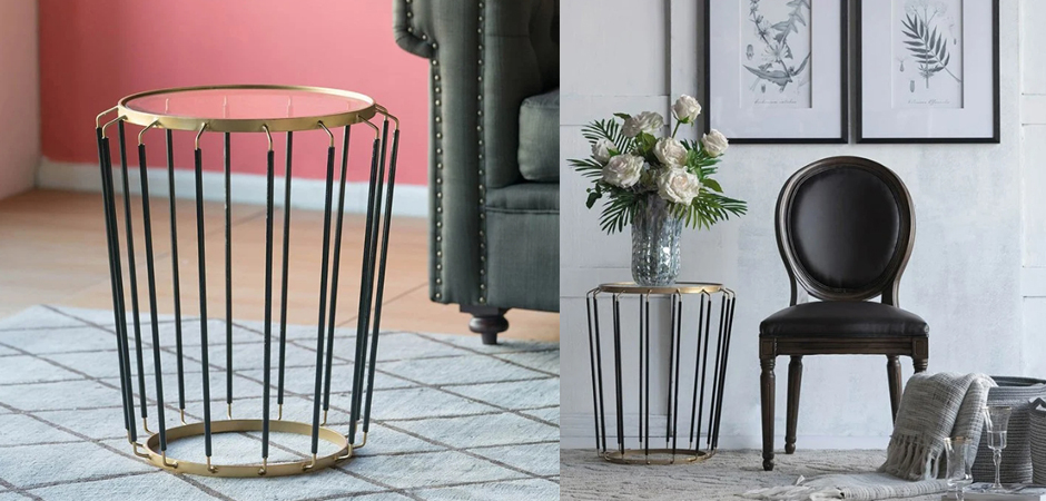 Приставной стол Glass-Top Table