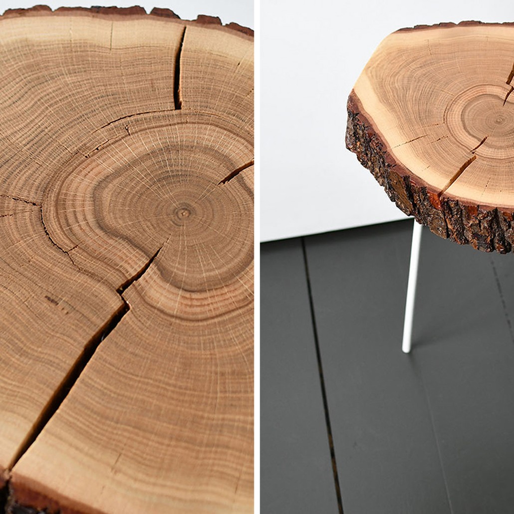 Приставной стол Grant Industrial Metal Rust Side Table