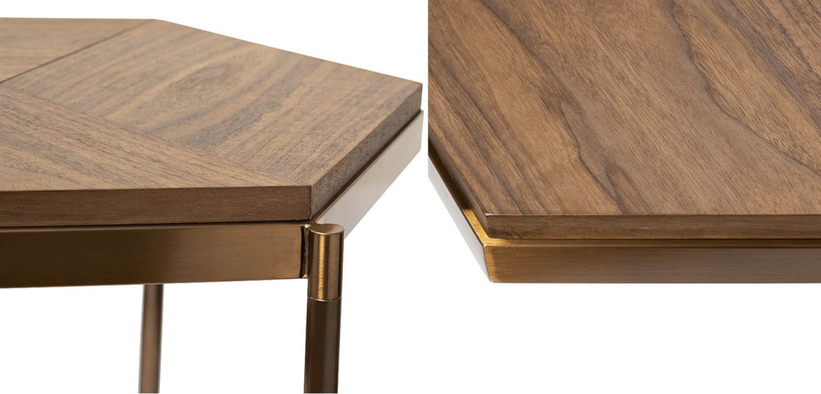 Приставной стол Hexagonal Side Table