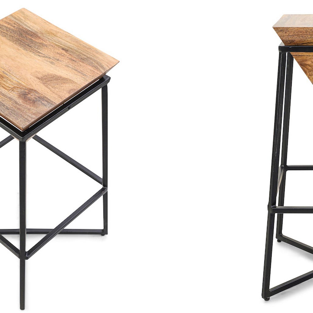 Приставной стол Inverted Pyramid Side Table light