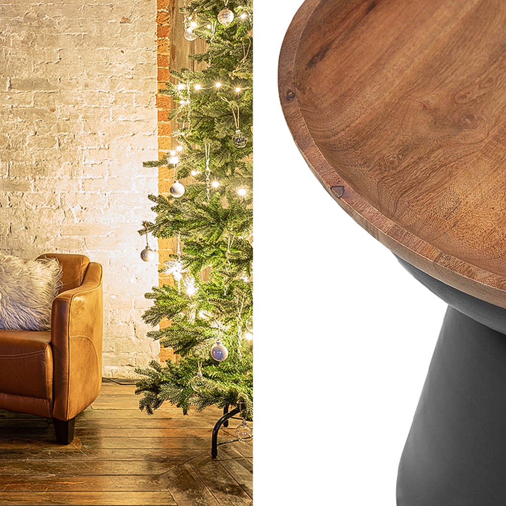 Приставной стол Keaton Round Side Table