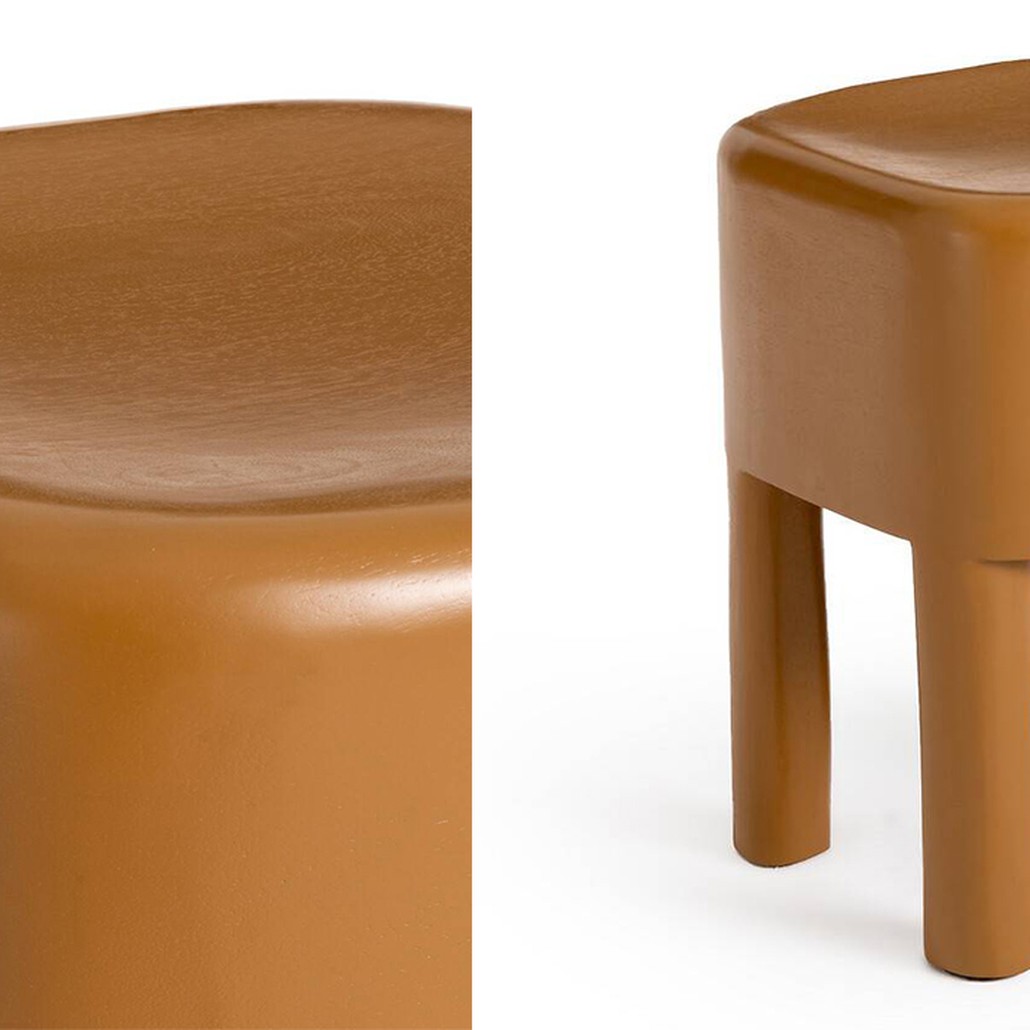Приставной стол Mordred Mango Orange Side Table