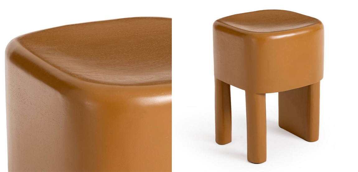 Приставной стол Mordred Mango Orange Side Table