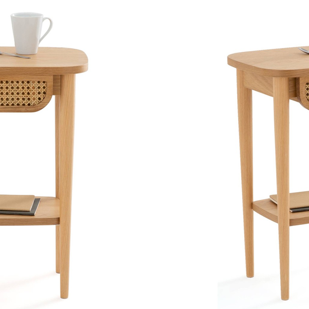 Приставной стол Morten Wicker Side Table