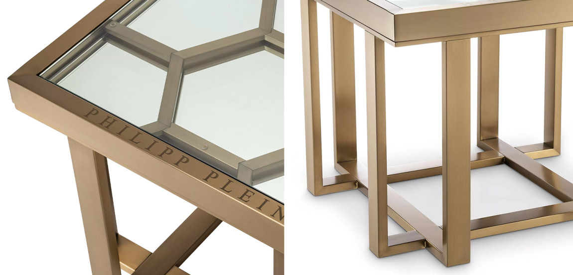 Приставной стол Philipp Plein Side Table Skeleton