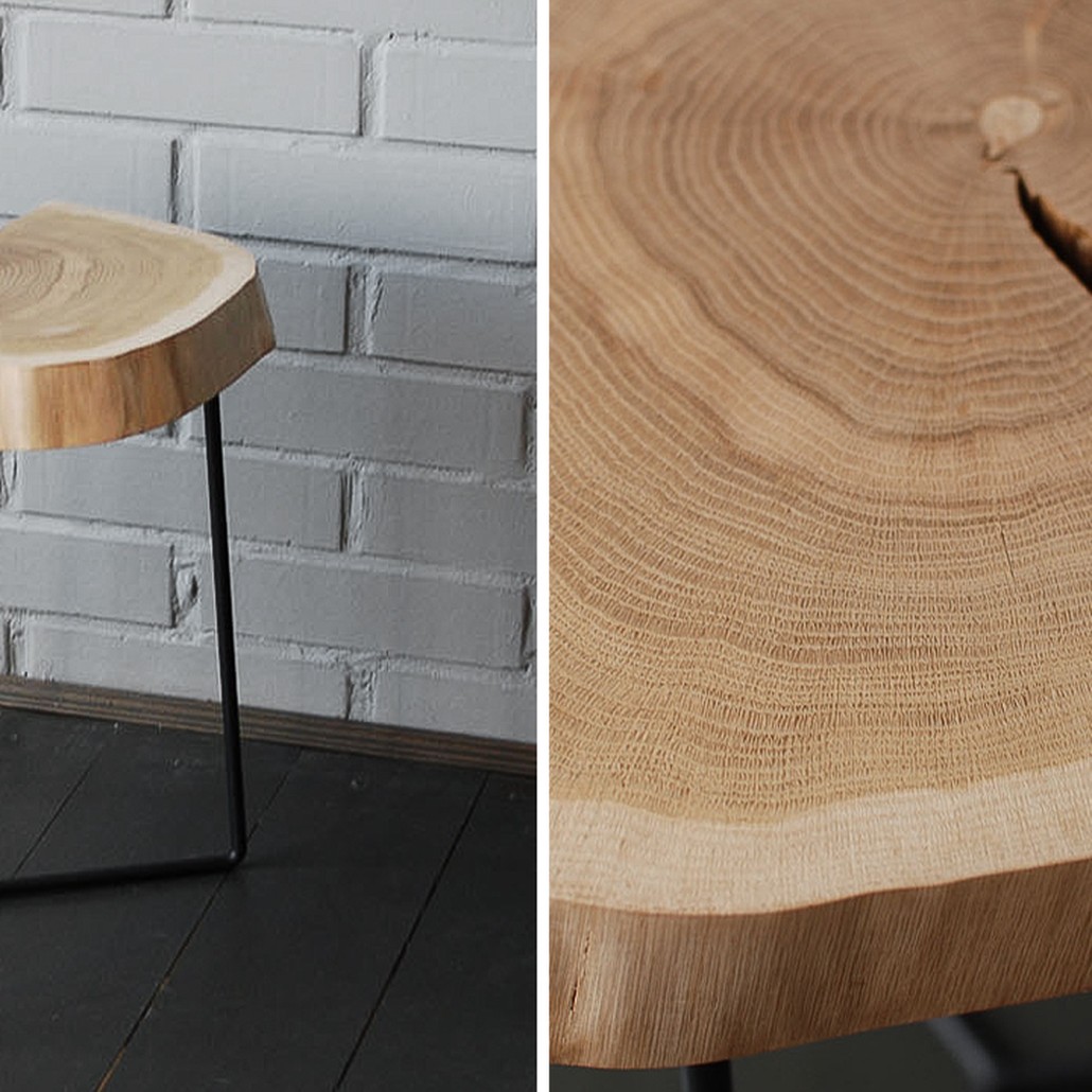 Приставной стол Reggie Industrial Metal Rust Side Table